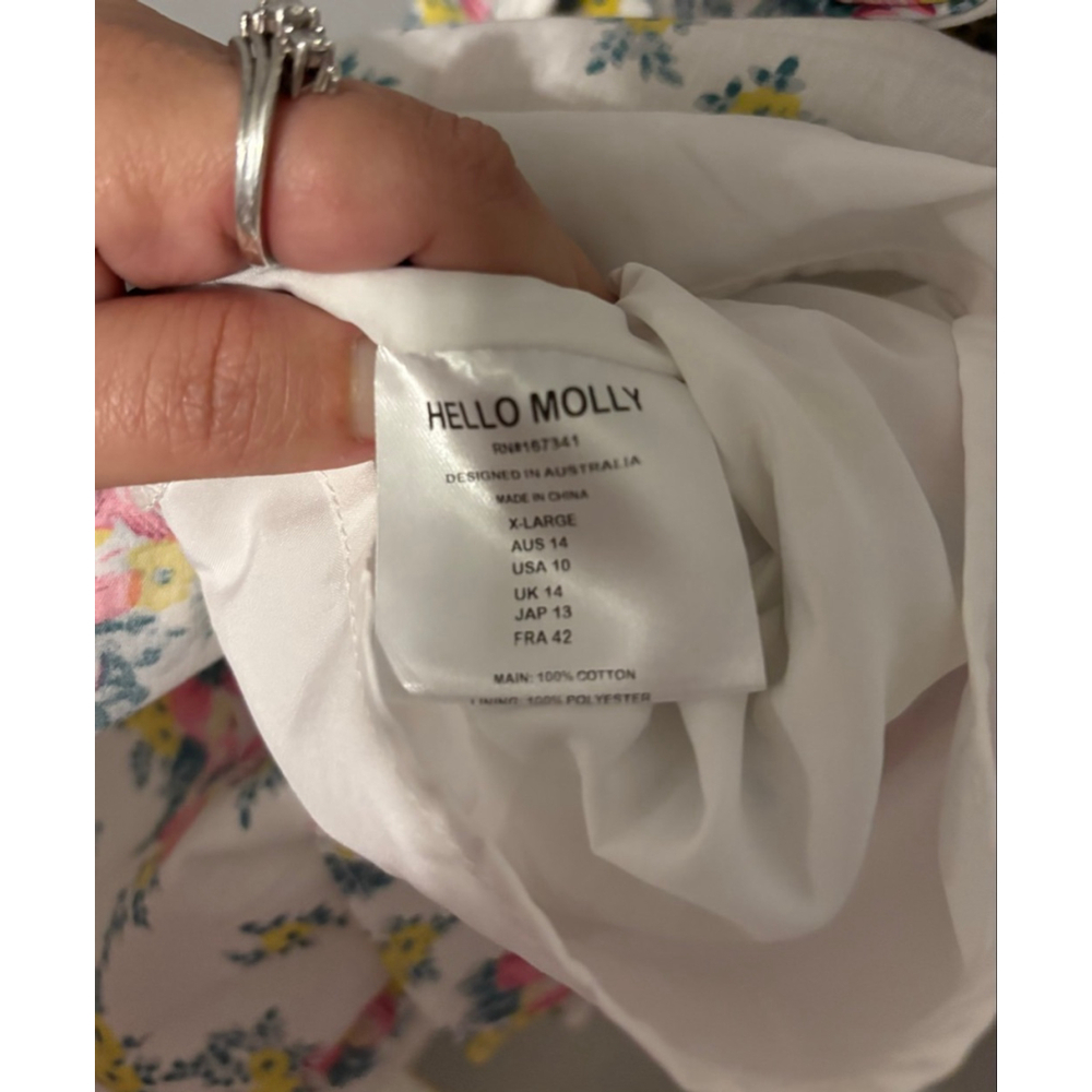 Hello Molly Floral Ruffle Mini Dress - Picture 4 of 4